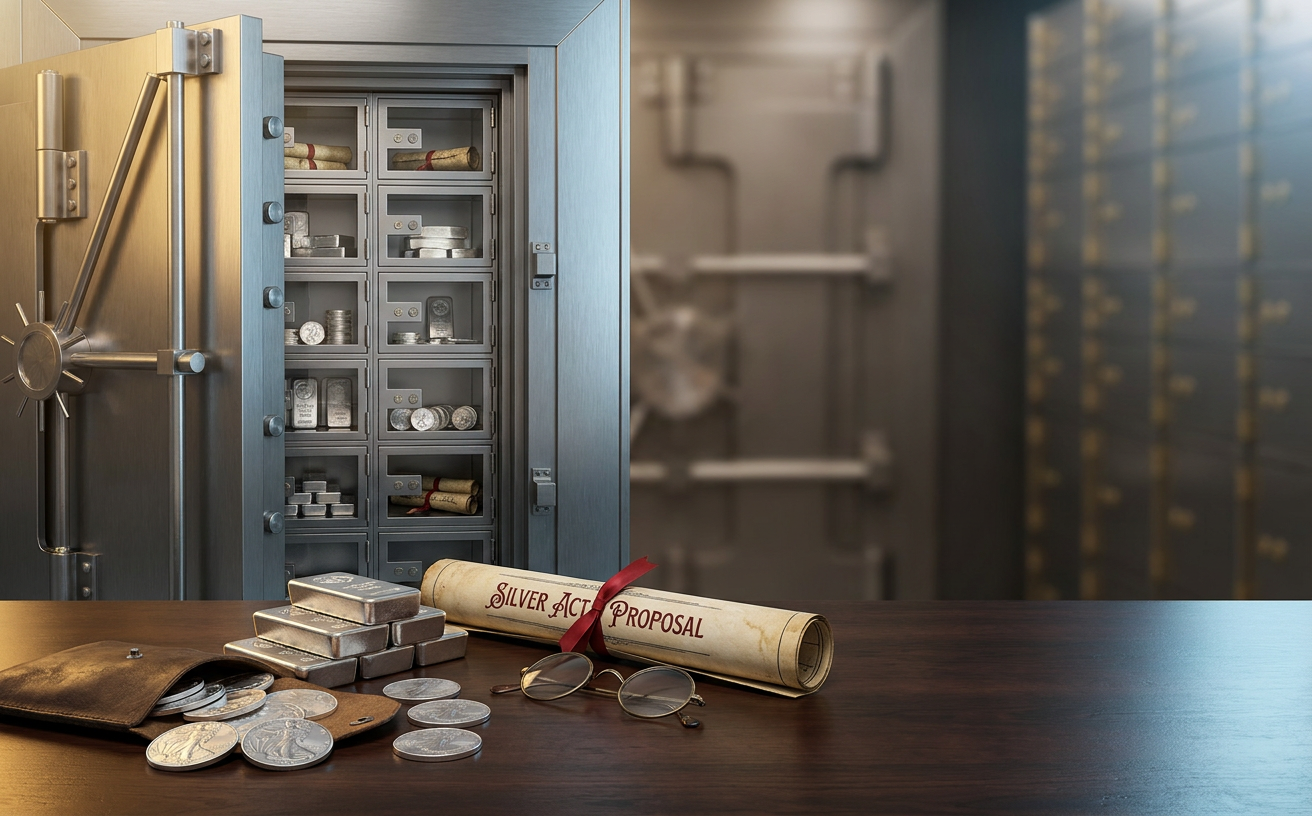 Bipartisan SILVER Act Aims to Decentralize US Precious Metals Storage