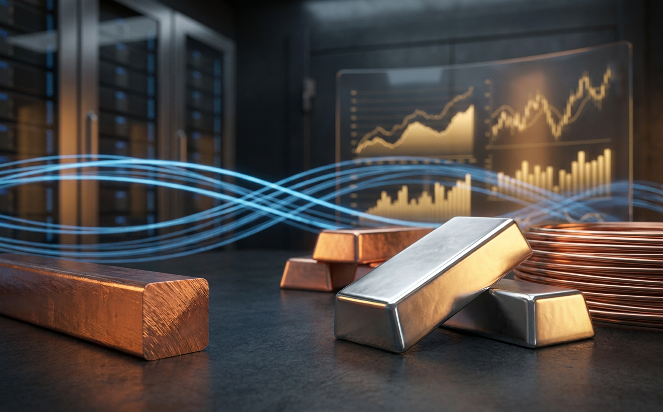 How AI and Data Centers Are Driving New Demand for Silver and Copper