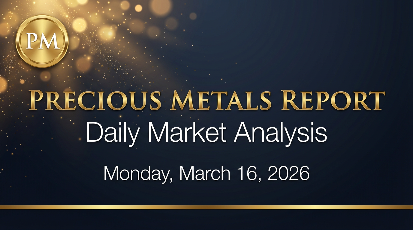 Precious metals market report: Precious Metals Gain on Geopolitical Tensions and Manufacturing Data
