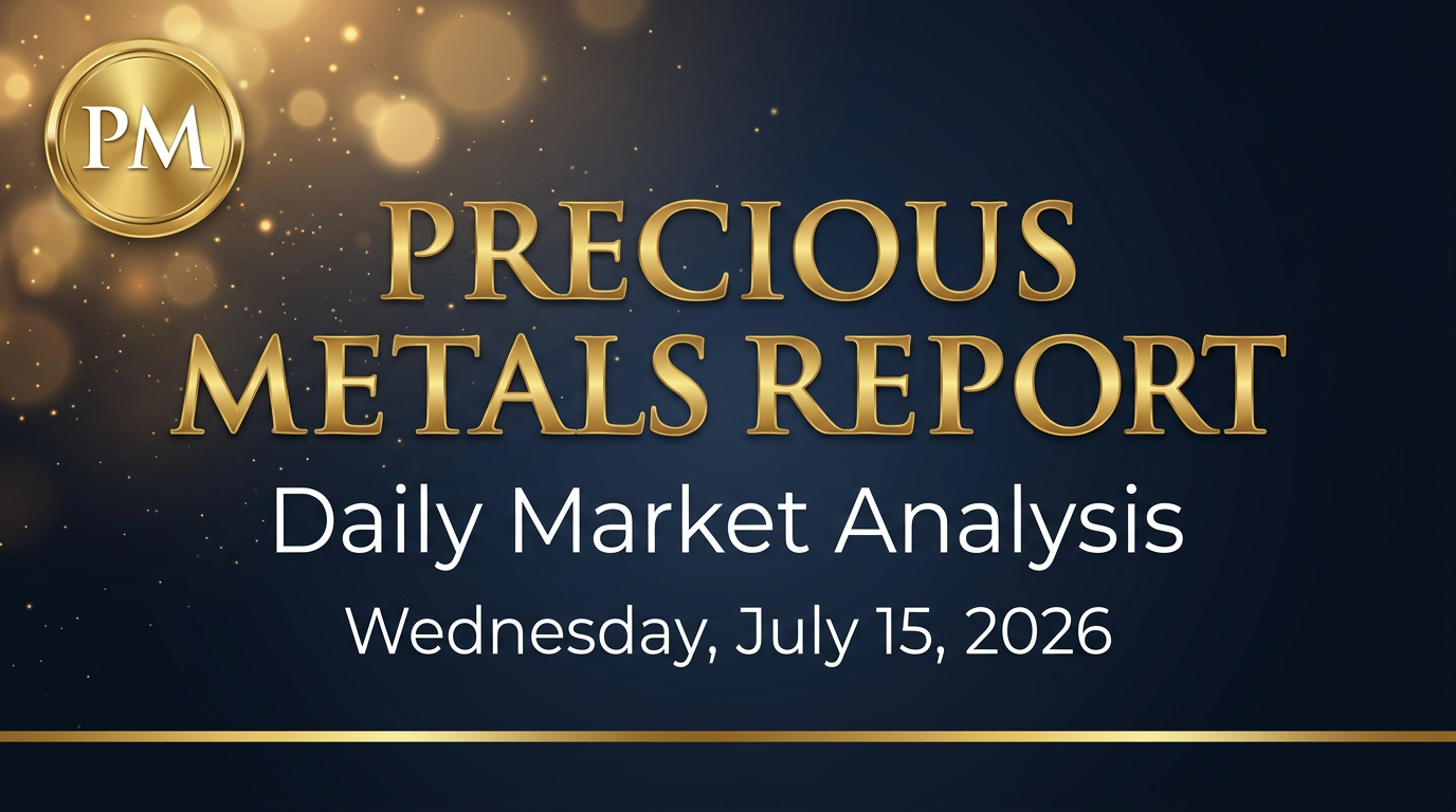 Precious metals market report: Precious Metals Mixed Amid Easing Inflation Fears and Geopolitical Tensions