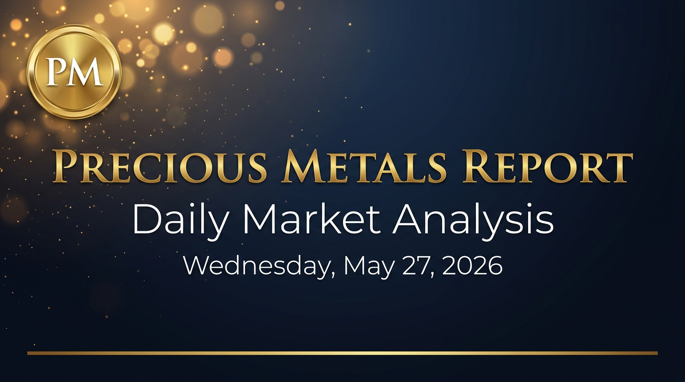 Precious metals market report: Precious Metals Mixed as Mortgage Rates Jump, Stock Futures Hit Records