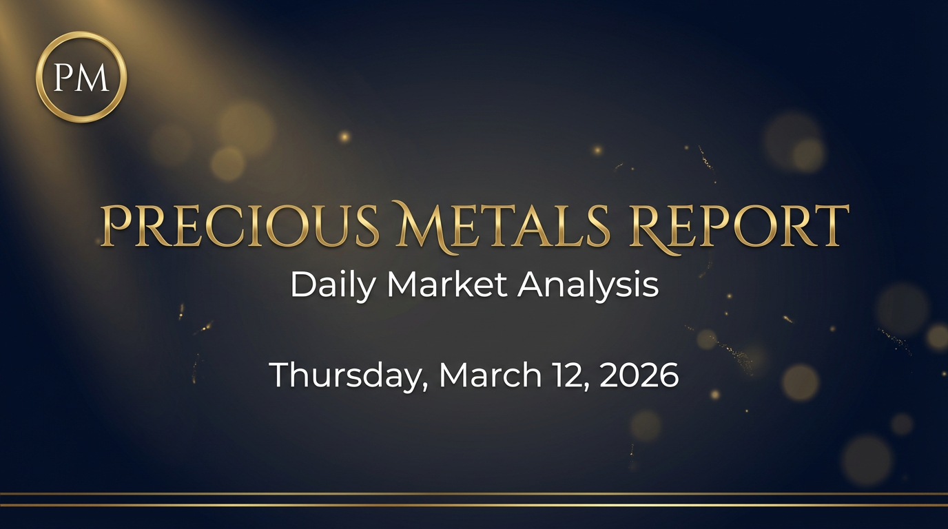 Precious metals market report: Precious Metals Mixed as US Trade Deficit Narrows, Housing Surges