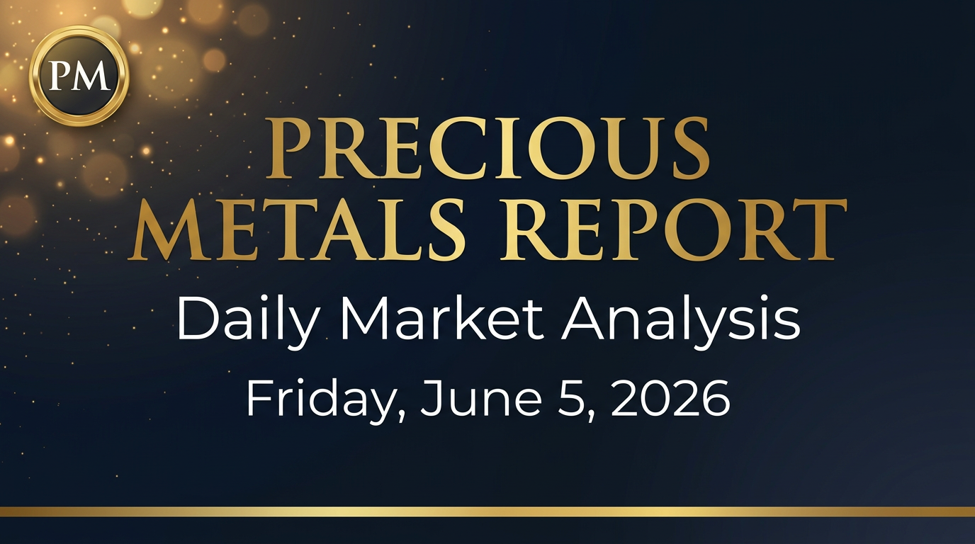 Precious metals market report: Strong US Jobs Report Fuels Rate Hike Bets, Pressuring Precious Metals
