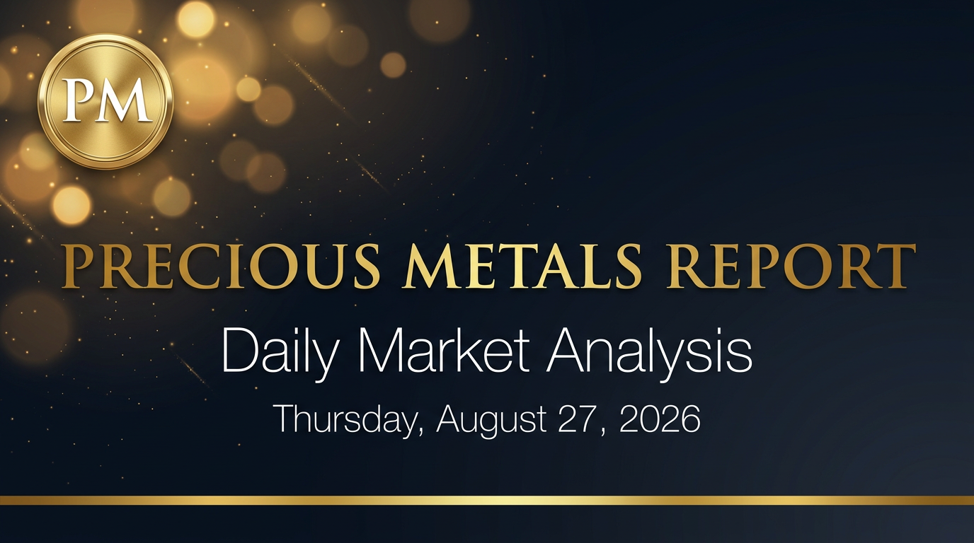 Precious metals market report: US Economic Data Mixed, Gold Drifts Higher Ahead of Fed Chair's Speech